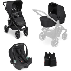 ABC Design Combi Kinderwagen Salsa 4 Mid Night Stel Kleine