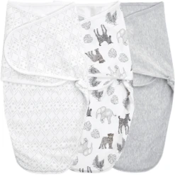 Aden + Anais™ Essential S Easy Swaddle™ Wrap-around Pucksack 3-pack Toilet