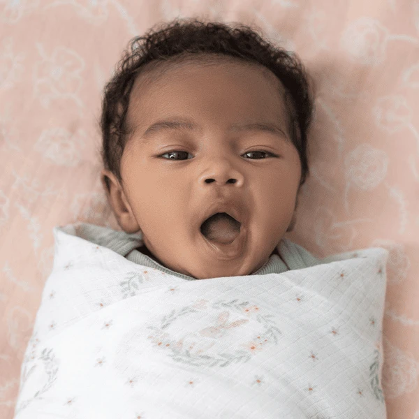 Aden +anais™ Musslin Puck Cloth 4-Pack Blusching Bunnies 112 X 112 6 Aden +anais™ Musslin Puck Cloth 4-Pack Blusching Bunnies 112 X 112 - Afbeelding 4