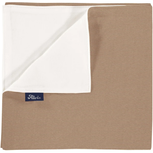 Alvi ® Babydeken Petit Zeesterren Taupe/wit 75 X 100 Cm 4 Alvi ® Babydeken Petit Zeesterren Taupe/wit 75 X 100 Cm - Afbeelding 2