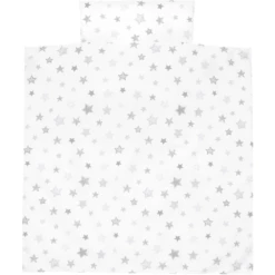 Alvi Beddengoed 80 X 80 Cm, Star Zilvergrijs