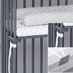 Babybay Co-sleeper Boxspring Grijs 11 Babybay Co-sleeper Boxspring Grijs -Winkel Voor Kinderproducten babybay co sleeper boxspring grijs a212347 4