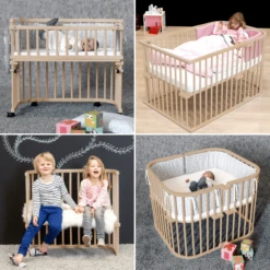 Babybay Co-sleeper Boxspring Natuur Onbehandeld -Winkel Voor Kinderproducten babybay co sleeper boxspring natuur onbehandeld a129370 3