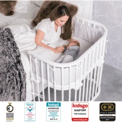 Winkel Voor Kinderproducten -Winkel Voor Kinderproducten babybay co sleeper boxspring xxl wit a265382 1