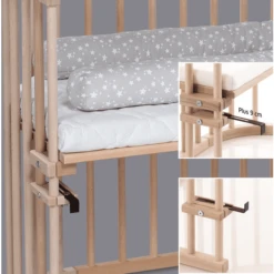 Babybay Co-sleeper Maxi Natuur Onbehandeld -Winkel Voor Kinderproducten babybay co sleeper maxi natuur onbehandeld a037068 3