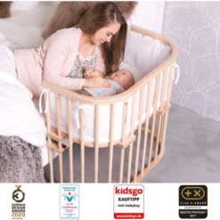 Winkel Voor Kinderproducten -Winkel Voor Kinderproducten babybay co sleeper original natuur onbehandeld extra geventileerd a044702 1