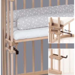 Babybay Co-sleeper Original Natuur Onbehandeld Extra Geventileerd -Winkel Voor Kinderproducten babybay co sleeper original natuur onbehandeld extra geventileerd a044702 3