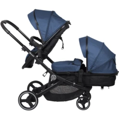 BabyGO Duowagen Twiner Blue -Winkel Voor Kinderproducten babygo duowagen twiner blue a299480 2