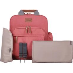 BabyGO Luierrugzak Carebag Donna Rood 9 BabyGO Luierrugzak Carebag Donna Rood -Winkel Voor Kinderproducten babygo luierrugzak carebag donna rood a345557 2
