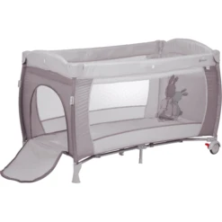 BabyGO Reisbed Sleeper Deluxe Beige 10 BabyGO Reisbed Sleeper Deluxe Beige -Winkel Voor Kinderproducten babygo reisbed sleeper deluxe beige a268573 3