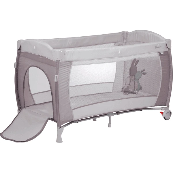 BabyGO Reisbed Sleeper Deluxe Beige 6 BabyGO Reisbed Sleeper Deluxe Beige - Afbeelding 4