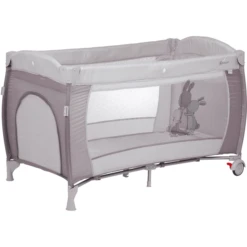 BabyGO Reisbed Sleeper Deluxe Beige 11 BabyGO Reisbed Sleeper Deluxe Beige -Winkel Voor Kinderproducten babygo reisbed sleeper deluxe beige a268573 4