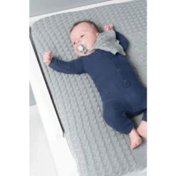 Baby's Only Verzorgingskussenhoes Kabel Grijs 75x85 Cm -Winkel Voor Kinderproducten babys only verzorgingskussenhoes kabel grijs 75x85 cm a315555 3