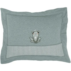 Be Be 's Collectie Knuffelkussen Kikker King 30x40 Cm