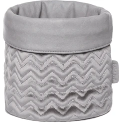 Bébé-jou ® Nursing Basket Velvet Griffin Grey