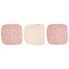 Bébé-jou Bébé Jou®-spuwdoeken 3-pack Leopard Pink