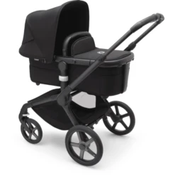 Bugaboo Kinderwagen Fox 5 Met Reiswieg En Zitje Black /. Mid Night Black -Winkel Voor Kinderproducten bugaboo kinderwagen fox 5 met reiswieg en zitje black mid night black a409943 2