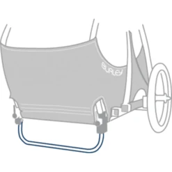 BURLEY Inklapbare Standaard Voor Laadbak En Rover