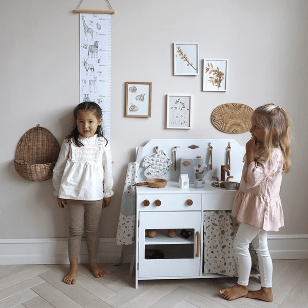 Cam Cam Copenhagen Cam Cam® COPENHAGEN Dieren & Planten Meetstok - Gemengde Kleuren 4 Cam Cam Copenhagen Cam Cam® COPENHAGEN Dieren & Planten Meetstok - Gemengde Kleuren - Afbeelding 2