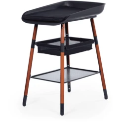 CHILDHOME Evolux Luiertafel Walnoot Zwart 9 CHILDHOME Evolux Luiertafel Walnoot Zwart -Winkel Voor Kinderproducten childhome evolux luiertafel walnoot zwart a367075 2
