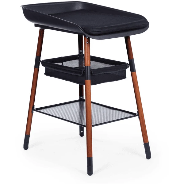 CHILDHOME Evolux Luiertafel Walnoot Zwart 3 CHILDHOME Evolux Luiertafel Walnoot Zwart