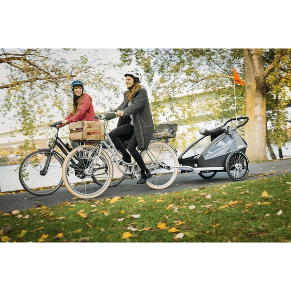 CROOZER Kid Vaaya 1 Blossom Red Kinderfietskar Inclusief Joggerset 4 CROOZER Kid Vaaya 1 Blossom Red Kinderfietskar Inclusief Joggerset - Afbeelding 2