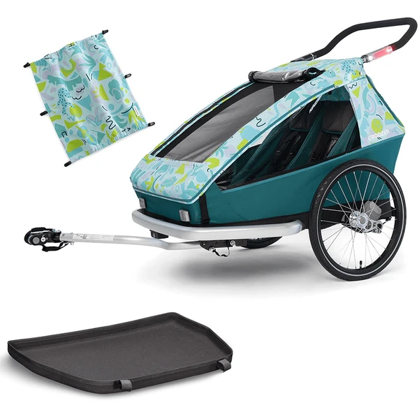 CROOZER Kid Vaaya 2 Kinderfietskar Colour Ful Journey Inclusief Voetenbakbeschermer 3 CROOZER Kid Vaaya 2 Kinderfietskar Colour Ful Journey Inclusief Voetenbakbeschermer