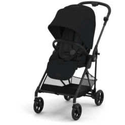 Cybex GOLD Melio Carbon Moon Kinderwagen Black
