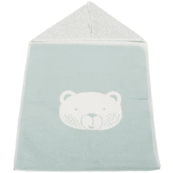 DAVID FUSSENEGGER Puck Deken Met Capuchon Beer Lichtgroen 45 X 76 Cm -Winkel Voor Kinderproducten david fussenegger puck deken met capuchon beer lichtgroen 45 x 76 cm a273119 3