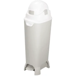 Diaper Champ Luieremmer ONE Maxi Handsfree, Zilver/wit -Winkel Voor Kinderproducten diaper champ luieremmer one maxi handsfree zilver wit a346865 3