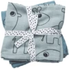 Done By Deer ™ Pucktuch 2-pack Contour Blauw -Winkel Voor Kinderproducten done by deer pucktuch 2 pack contour blauw a281221