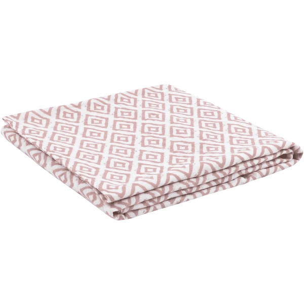 Emma & Noah Hydrofiele Doek Ruitjes Roze 120 X 120 Cm 4 Emma & Noah Hydrofiele Doek Ruitjes Roze 120 X 120 Cm - Afbeelding 2