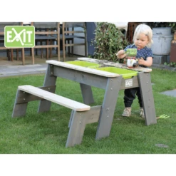 EXIT TOYS EXIT Aksent Zand-, Water- En Picknicktafel (1 Bankje) -Winkel Voor Kinderproducten exit aksent zand water en picknicktafel 1 bankje a248473 3