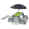 EXIT TOYS EXIT Aksent Zand-, Water- En Picknicktafel (2 Bankjes) Met Parasol En Tuingereedschap -Winkel Voor Kinderproducten exit aksent zand water en picknicktafel 2 bankjes met parasol en tuingereedschap a248478