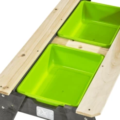 EXIT TOYS EXIT Aksent Zand-, Water- En Picknicktafel (2 Bankjes) Met Parasol En Tuingereedschap -Winkel Voor Kinderproducten exit aksent zand water en picknicktafel 2 bankjes met parasol en tuingereedschap a248478 2