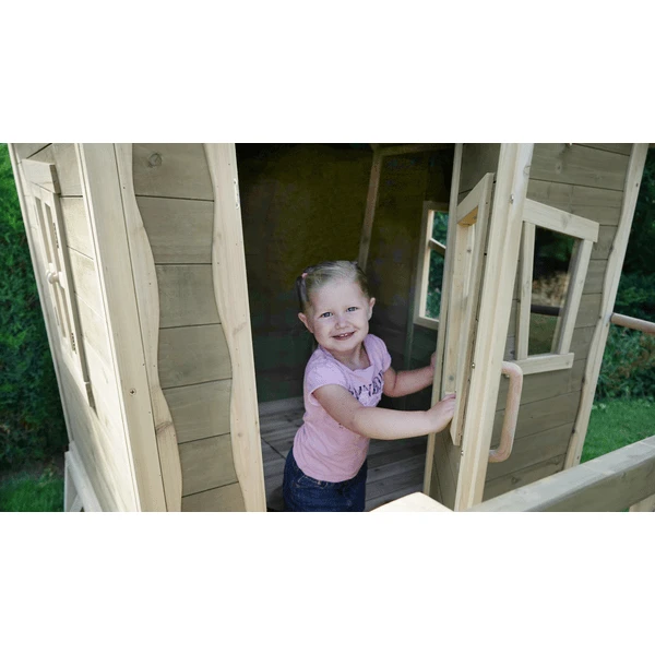 EXIT TOYS EXIT Crooky 300 Houten Speelhuis - Grijsbeige 7 EXIT TOYS EXIT Crooky 300 Houten Speelhuis - Grijsbeige - Afbeelding 5