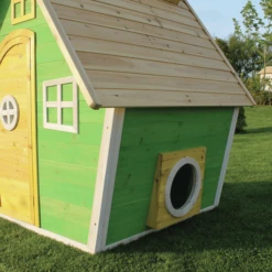 EXIT TOYS EXIT Fantasia 100 Houten Speelhuis - Groen -Winkel Voor Kinderproducten exit fantasia 100 houten speelhuis groen a248271 3