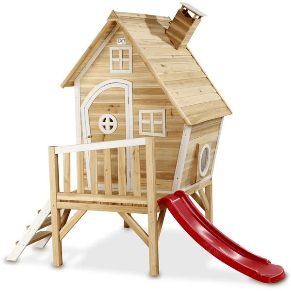 EXIT TOYS EXIT Fantasia 300 Houten Speelhuis - Naturel 3 EXIT TOYS EXIT Fantasia 300 Houten Speelhuis - Naturel