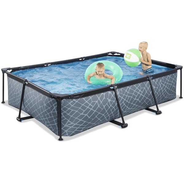 EXIT TOYS EXIT Frame Zwembad 300x200x65cm (12v) - Grijs 7 EXIT TOYS EXIT Frame Zwembad 300x200x65cm (12v) - Grijs - Afbeelding 5