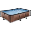 EXIT TOYS EXIT Frame Zwembad 300x200x65cm (12v) - Hout Optiek