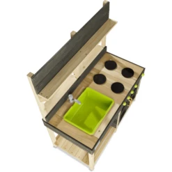EXIT TOYS EXIT Yummy 200 Houten Buitenkeuken - Naturel -Winkel Voor Kinderproducten exit yummy 200 houten buitenkeuken naturel a268350 2