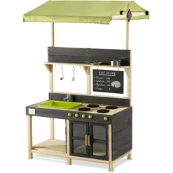 EXIT TOYS EXIT Yummy 300 Houten Buitenkeuken - Naturel -Winkel Voor Kinderproducten exit yummy 300 houten buitenkeuken naturel a265527 2
