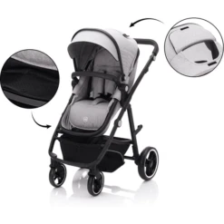Fill Kinderwagen Set Panther Elite Lichtgrijs Melange -Winkel Voor Kinderproducten fill kinderwagen set panther elite lichtgrijs melange a291628 2