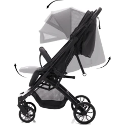 Fill Kinderwagen Style R Elite Zwart Melange -Winkel Voor Kinderproducten fill kinderwagen style r elite zwart melange a411207 2
