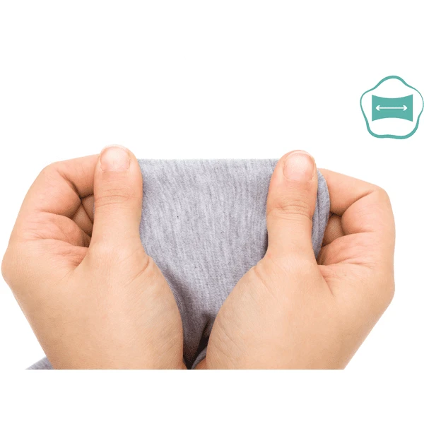 FILLIKID Draagdoek Lichtgrijs Melange 6 FILLIKID Draagdoek Lichtgrijs Melange - Afbeelding 4