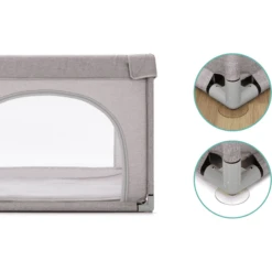 Fillikid Playpen Mia Melange Grijs -Winkel Voor Kinderproducten fillikid playpen mia melange grijs a299353 4