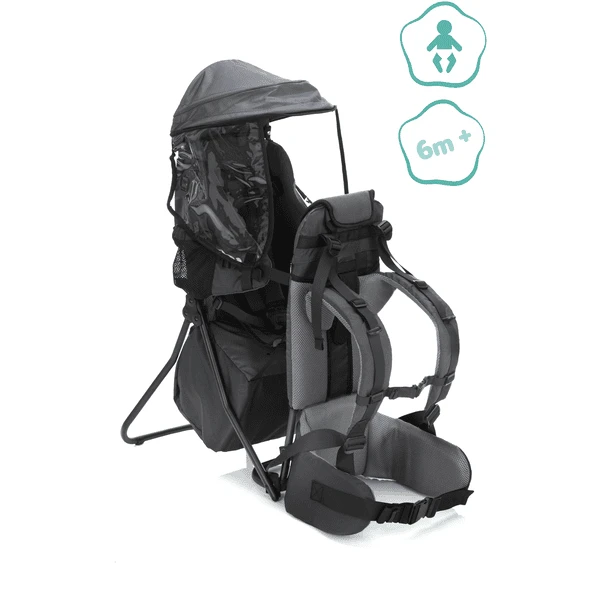 FILLIKID Rugdrager Explorer Grijs 4 FILLIKID Rugdrager Explorer Grijs - Afbeelding 2