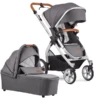GESSLEIN FX4 Life Combi Kinderwagen, Gevlekt Grijs / Sterren
