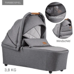 GESSLEIN FX4 Life Combi Kinderwagen, Gevlekt Grijs / Sterren -Winkel Voor Kinderproducten gesslein fx4 life combi kinderwagen gevlekt grijs sterren a378974 3