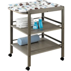 GEUTHER Aankleedcommode CLARISSA Kleur Grijs (4842) -Winkel Voor Kinderproducten geuther aankleedcommode clarissa kleur grijs 4842 a115559 1